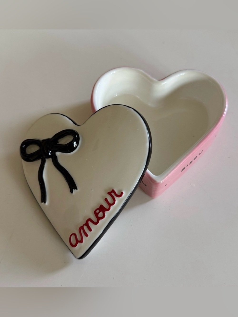 Anthropologie Heart Trinket Box